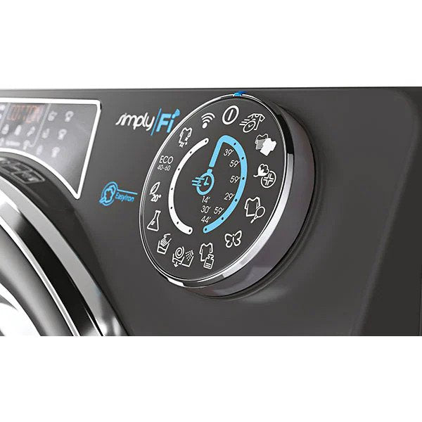 Masina de spalat rufe Candy Rapido RO14106DWMCRE-S, Wi-Fi, 10 kg, 1400rpm, Clasa A, Antracit