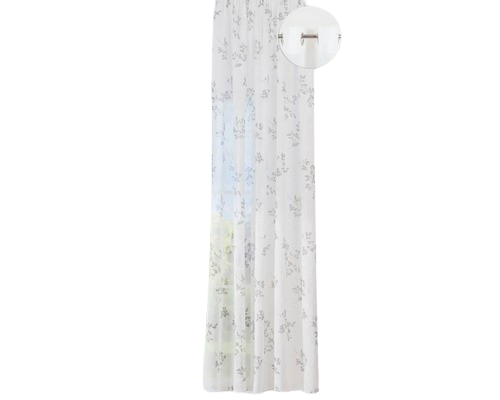 Perdea Cu Inele Chelsea Gri 300x245 Cm