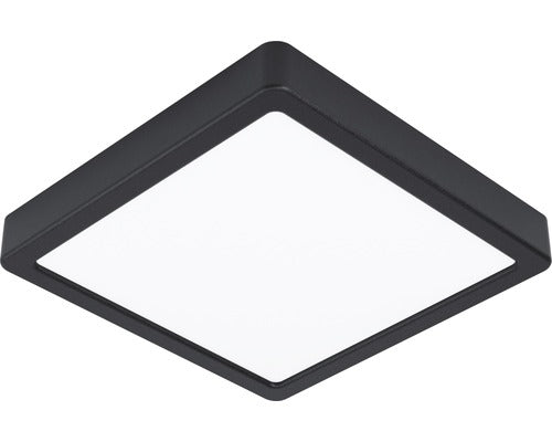 Panou Cu Led Integrat Fueva5 16, 5w 2000 Lumeni 21x21 Cm, Montaj Aplicat, Lumina Neutra, Negru