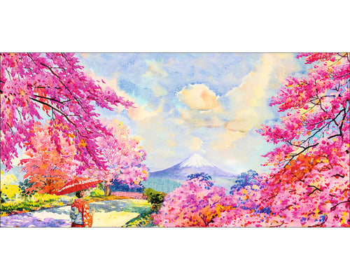Tablou Canvas Japanese Garden 50x100 Cm