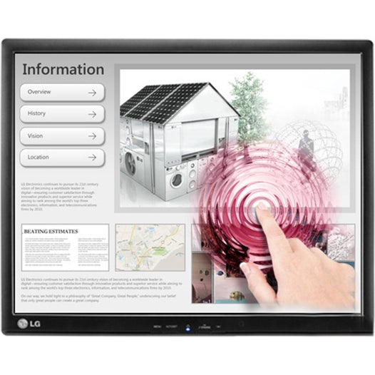 Monitor LED IPS LG 18.9", 5:4, SXGA, Touch, 19MB15T-I.AEU