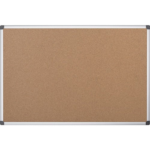 Panou de pluta cu rama de aluminiu, 120x90 cm