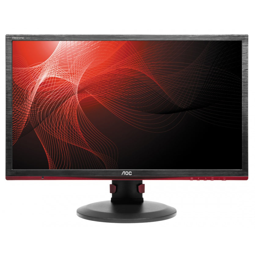 Monitor Gaming LED TN AOC 24", Full HD, 144Hz, 1ms, Freesync Premium, Speakers, DVI, HDMI, DP, USB, Pivot, G2460PF