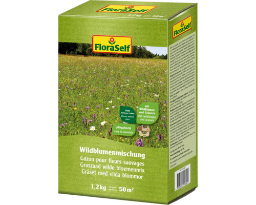 Seminte Regarnisire Floraself Cu Flori De Camp 1 Kg 50 Mp