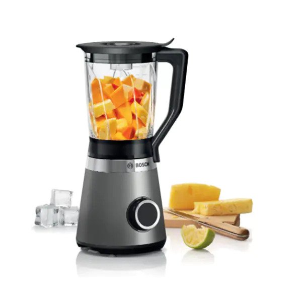 Blender BOSCH VitaPower Serie 4 MMB6172S, 1.5l, 1200W, 2 trepte viteza, Gri