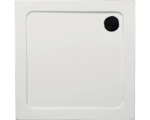 Cadita de Dus Patrata Sanotechnik, 100x100x5,5 cm, Acril, G100, Alb