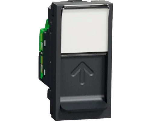 Priza Date Rj45 Unica Cat6 Utp, Antracit