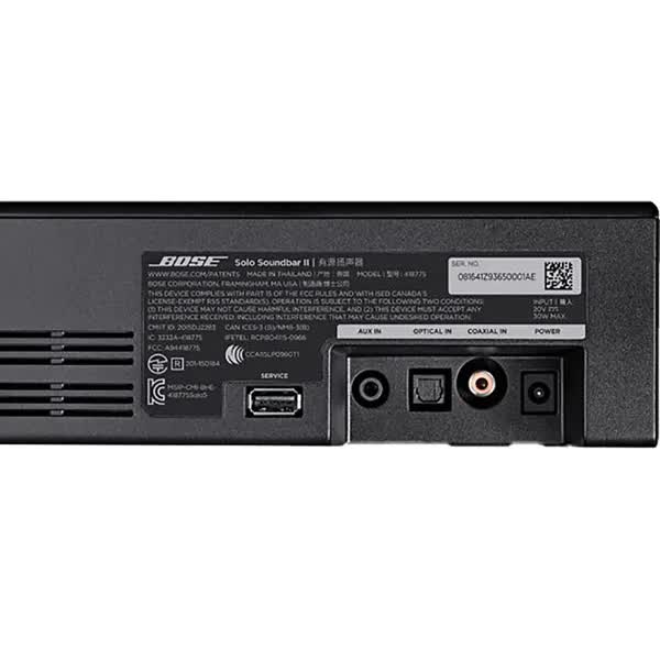 Soundbar Bose Solo 5, Bluetooth, Negru