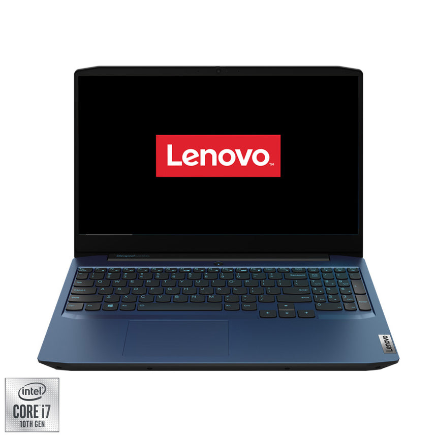 Laptop Gaming Lenovo IdeaPad 3 15IMH05 cu procesor Intel® Core™ i7-10750H, 15.6" Full HD, IPS, IPS, 16GB, 512GB SSD, NVIDIA® GeForce® GTX 1650 4GB, FreeDOS, Chameleon Blue