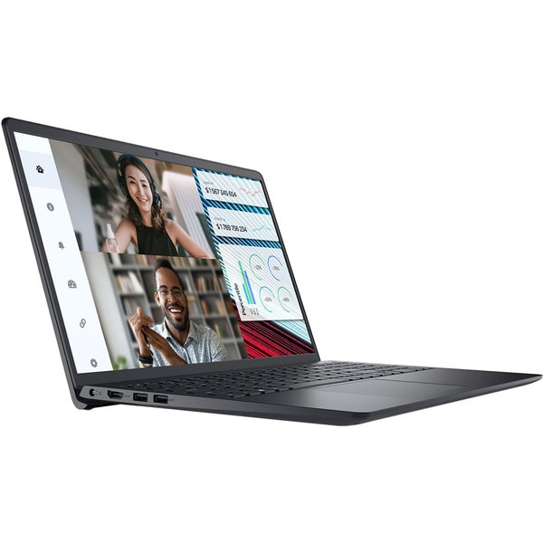 Laptop DELL Vostro 3520, Intel Core i5-1235U pana la 4.4 GHz, 15.6" Full HD, 16GB, SSD 512GB, Intel Iris Xe Graphics, Windows 11 Pro, Carbon Black