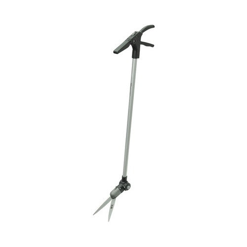 Foarfeca pentru gazon cu coada lunga, rotativa/pivotanta 180 °, otel carbon
