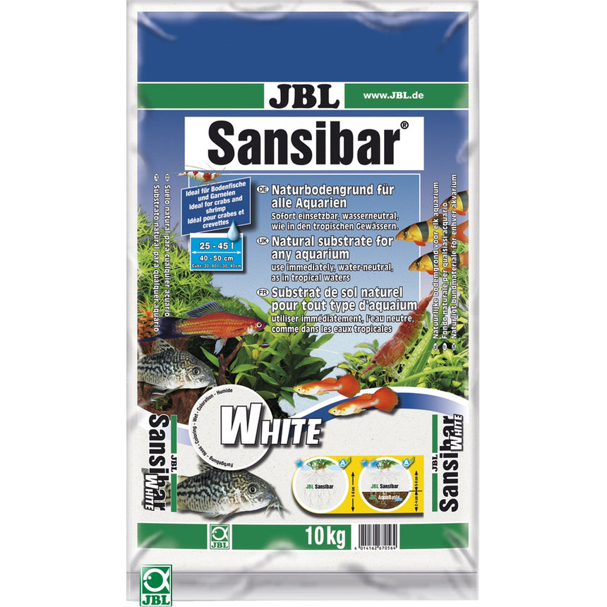Substrat alb JBL Sansibar, 10 kg