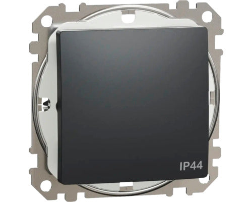 Intrerupator Simplu Schneider Sedna Design, Protectie La Umiditate Ip44, Antracit
