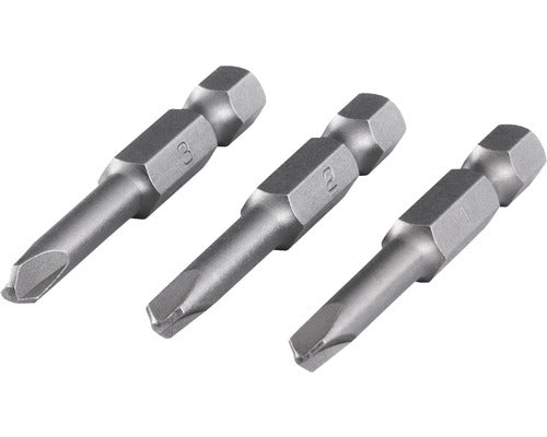 Set Biti „y” Tri-wing Wolfcraft Solid 1/4" 1/2/3 50mm, 3 Piese
