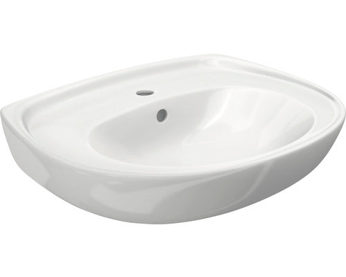 Lavoar Ceramica Oval Roca Mira 55x45 cm Alb