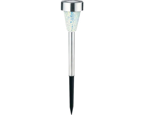 Lampa Solara Cu Led Entac 40cm 100mah, 8 Ore, Otel Inoxidabil