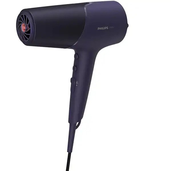 Uscator de par ionic, Philips, Series 5000 BHD514/00, 2300 W, 3 trepte de viteza, 3 trepte de temperatura, Violet