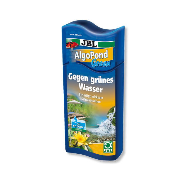 Preparat pentru iaz AlgoPond Green, JBL, Elimina problemele cu inverzirea apei, 500ml