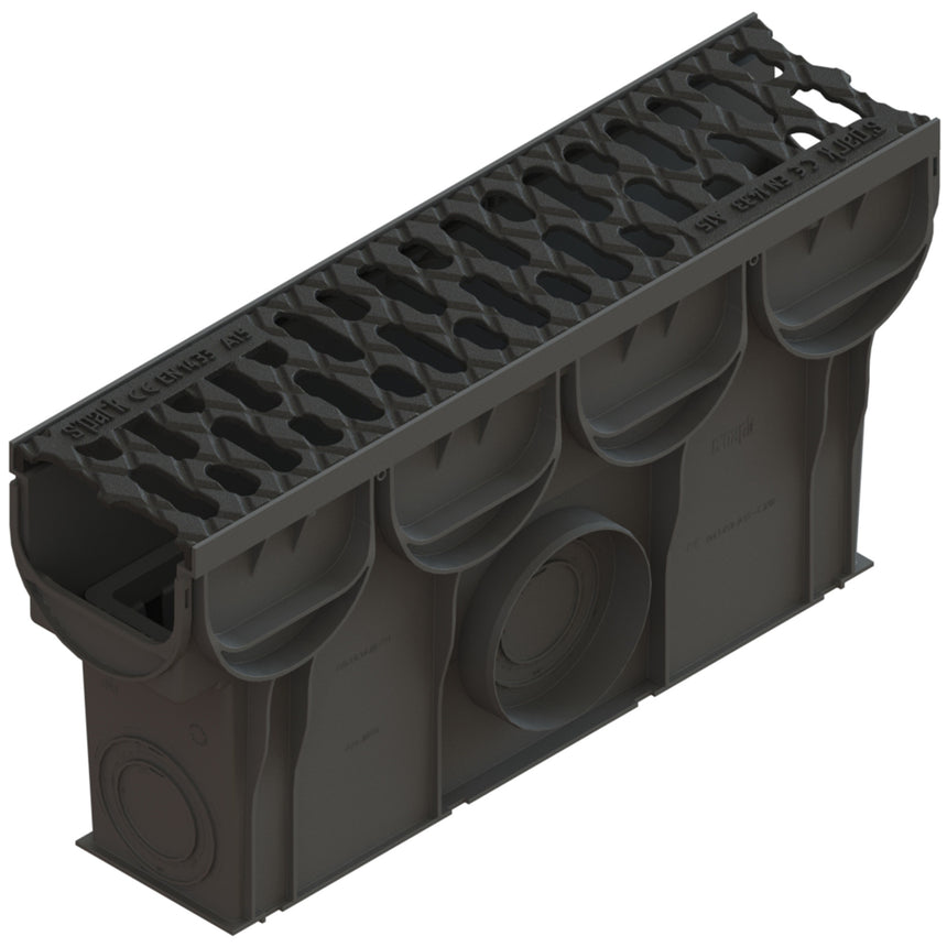 Kit camin inspectie Easy 2/3, VODALAND, cu gratar fonta, A15, 509x250x133