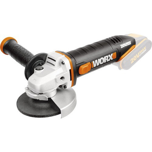 Polizor unghiular fara acumulator Worx WX800.9 20V 115mm, accesorii incluse