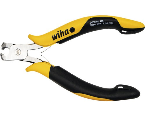 Cleste De Taiat Frontal Wiha Esd 125mm, Lat, Taiere Simetrica