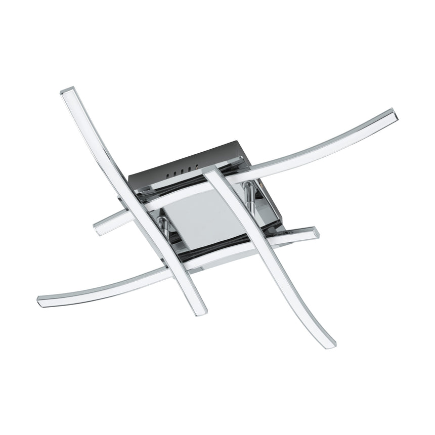 Plafoniera Valmora, 96327, Crom-Alb, LED 4x5W, 4x470lm