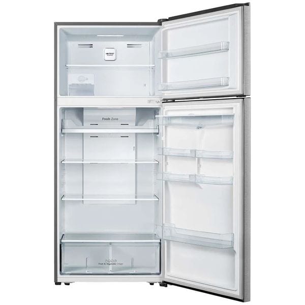 Frigider cu Doua Usi HISENSE RT728N4WCE1, No Frost, 553 l, H 185 cm, Clasa E, Dozator Apa, Argintiu
