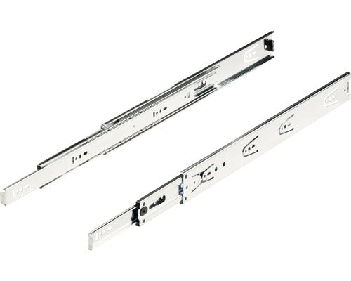 Glisiere Tip Sina Cu Bile Hettich Ka5632 450mm, Max. 45kg, Otel Cromat, 1 Pereche