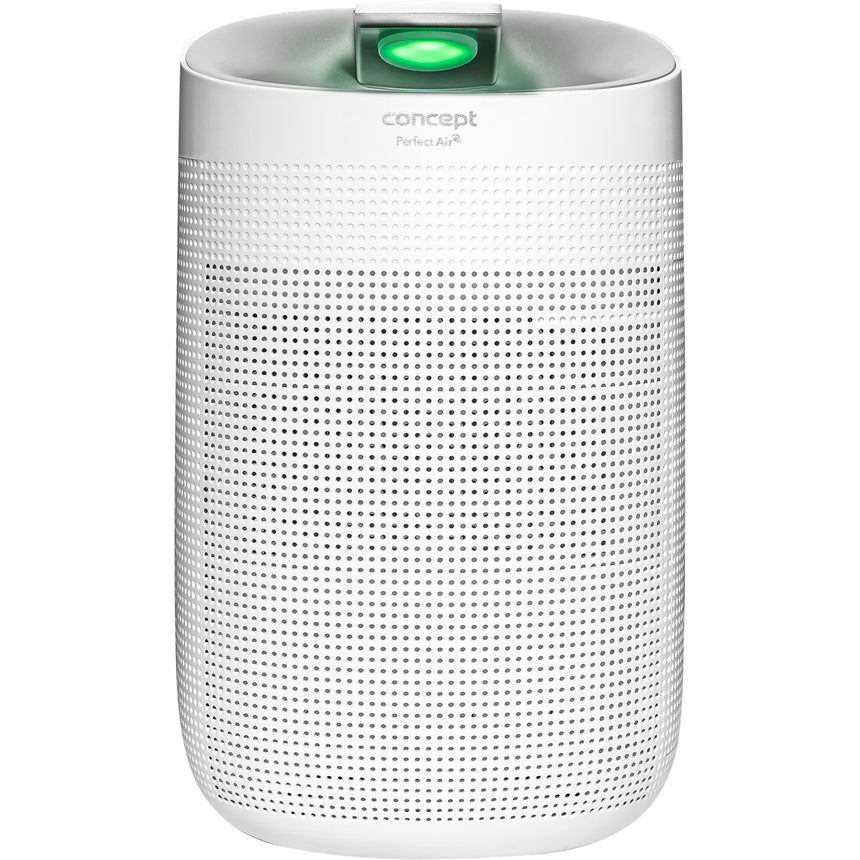 Dezumidificator si purificator Concept OV1200, 45W, 0.75 l/24 h, Rezervor 1 l, Trei trepte, HEPA 13, Filtru Carbon, Alb