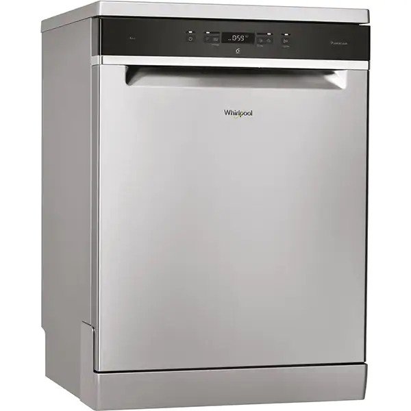 Masina de spalat vase, Whirlpool, WIC 3C26 F, 60cm, 14 locuri, 8 programe, program senzor al 6-lea simt, consum de apa 9,5 l, clasa energetica E, alb
