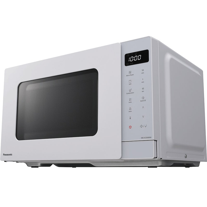 Cuptor Microunde cu Grill PANASONIC NN-K35NWMEPG, 24l, 900W, Alb