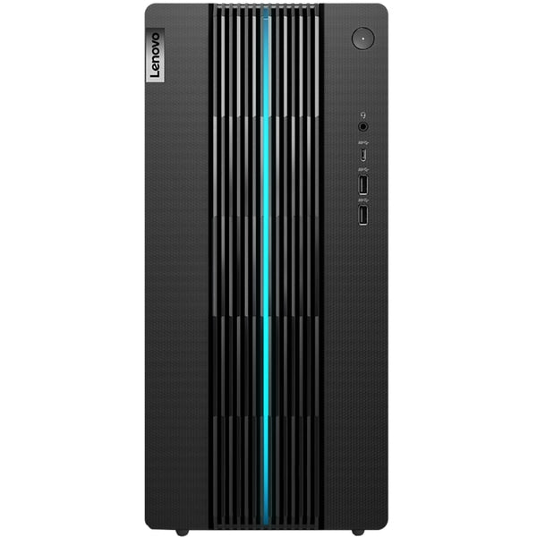 Sistem Desktop Gaming LENOVO IdeaCentre 5 17ACN7, AMD Ryzen 5 5600G pana la 4.4GHz, 16GB, SSD 512GB, NVIDIA GeForce RTX 3050 8GB, Free DOS, Negru