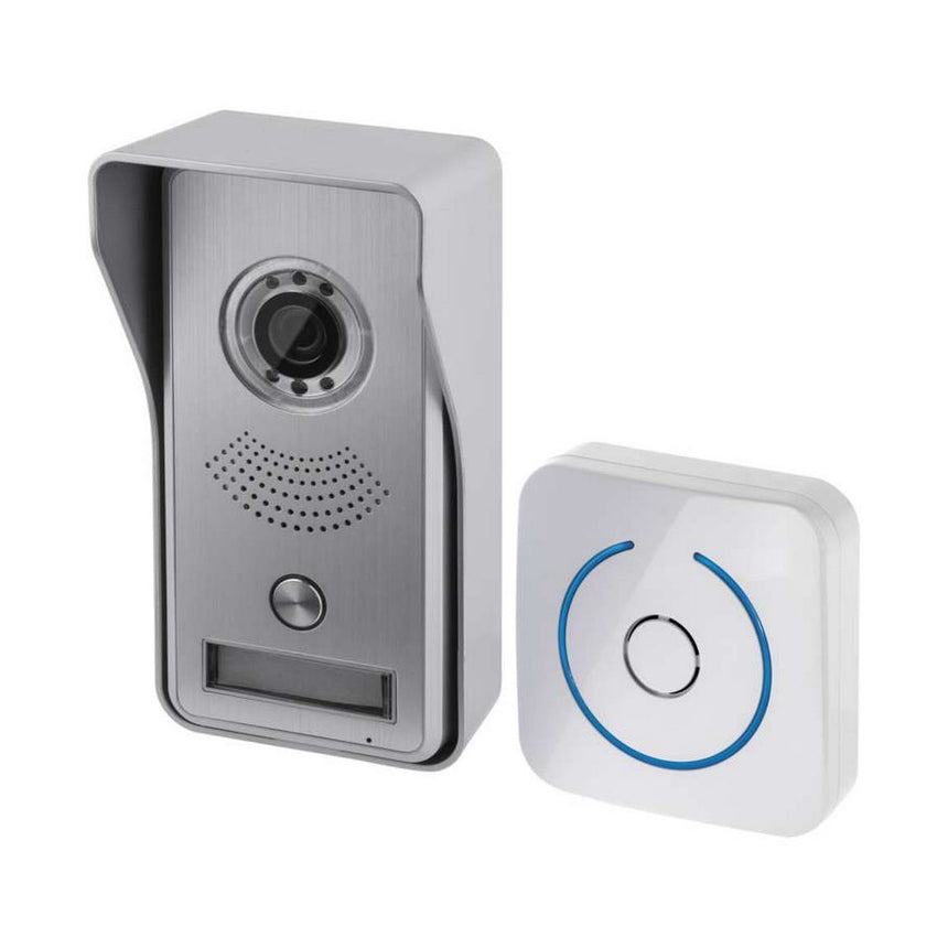 Videointerfon, Emos, Alb/Argintiu