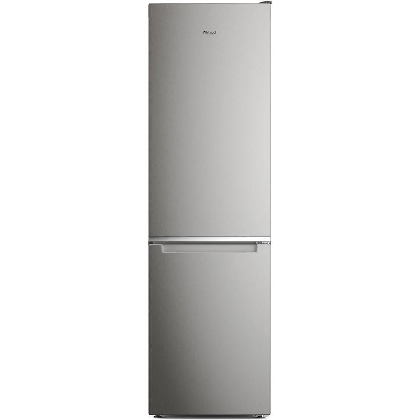 Combina frigorifica Whirlpool W7X91IOX, 367 l, Clasa F, Total No Frost, Tehnologia 6TH Sense, Alarma usa, Iluminare LED, H 202.7 cm, Inox