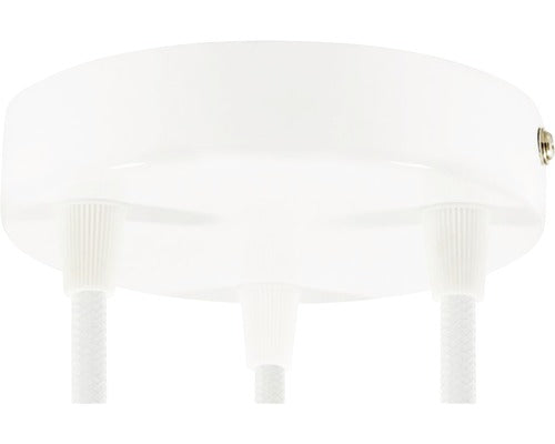 Accesoriu Mascare Cablu Pendule & Lustre Pentru Tavan Creative-cables 3x, Culoare Alba