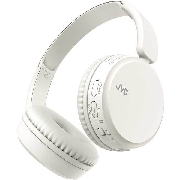 Casti audio On-Ear JVC HA-S36W-W-U, Bluetooth, Autonomie 35h, microfon, Alb