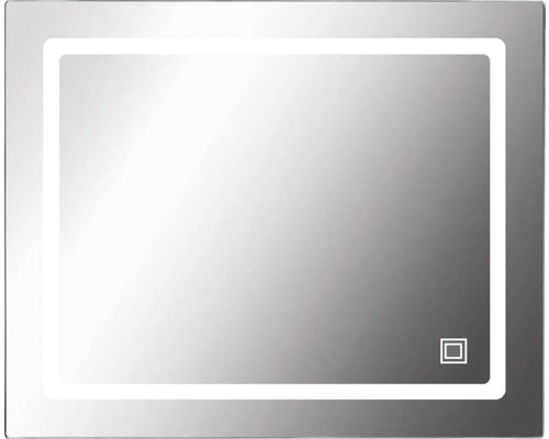 Oglinda Baie Cu Led Cordia Modern Line 80x65 Cm Senzor Touch Ip 44
