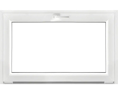 Fereastra Pvc Termopan 4 Camere 85x50 Cm Alba Deschidere Batanta, Subsol