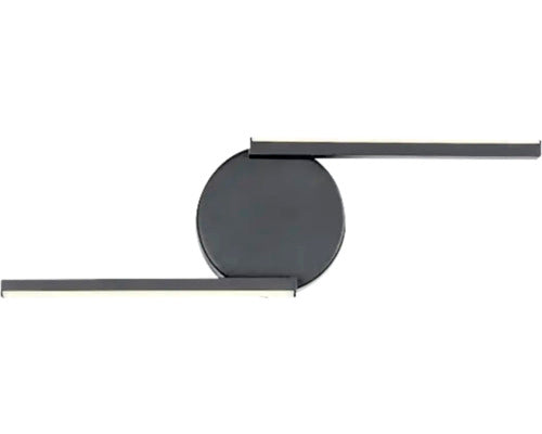 Aplica Cu Led Integrat Sabira 8w 340 Lumeni, Negru Mat