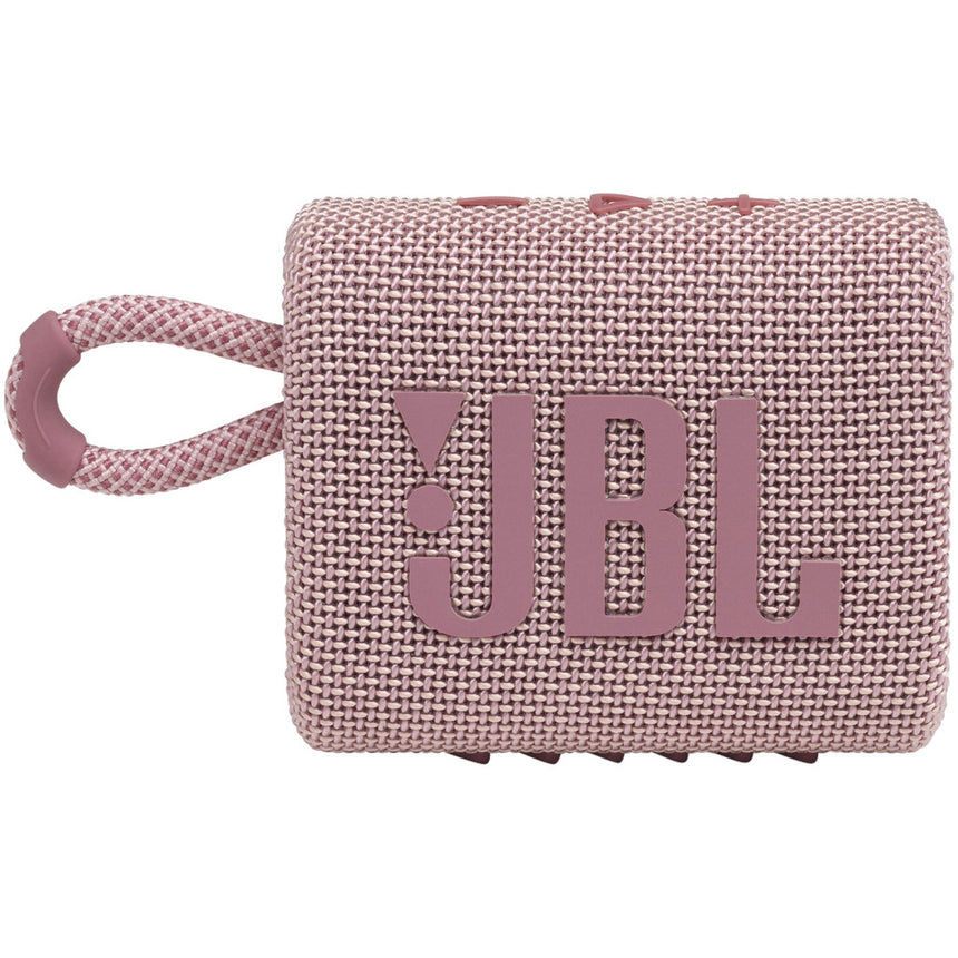 Boxa portabila JBL GO3, IPX67, Bluetooth, Roz