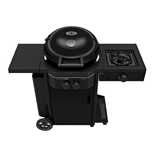 Gratar gaz Davos 570G Pro cu arzator lateral, Outdoorchef