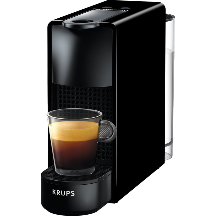 Espressor Nespresso by Krups Essenza Mini XN110810, 1260W, 19 Bar, 0.6L, Negru, + set capsule degustare