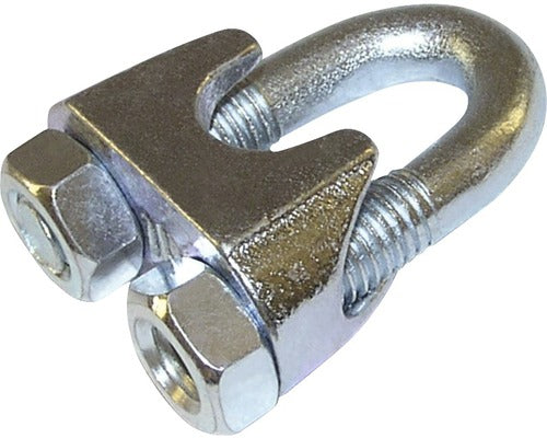 Bride Cleme Cabluri Metalice Dresselhaus 8mm Otel Zincat, 20 Bucati