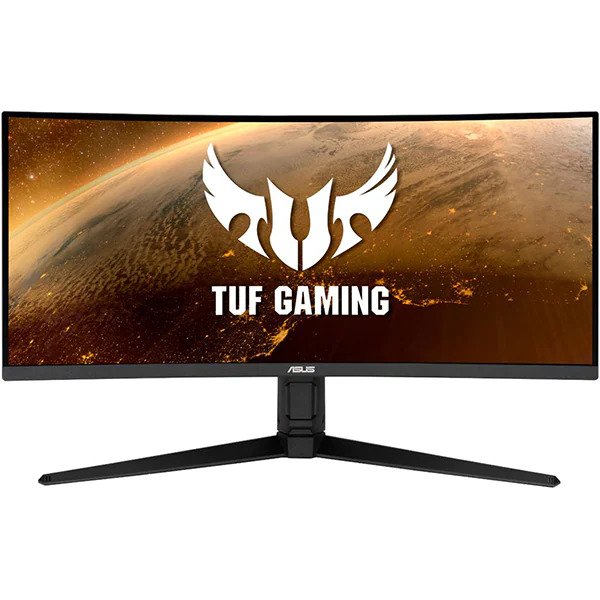 Monitor gaming curbat LED VA ASUS TUF 34", UltraWide QHD, DisplayPort, 165Hz, Adaptive-Sync, FreeSync Premium, Vesa, Negru
