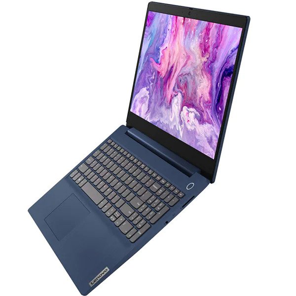 Laptop LENOVO IdeaPad 3 15IML05, Intel Pentium Gold 6405U 2.4GHz, 15.6" Full HD, 4GB, SSD 256GB, Intel UHD Graphics, Windows 10 Home S, Albastru