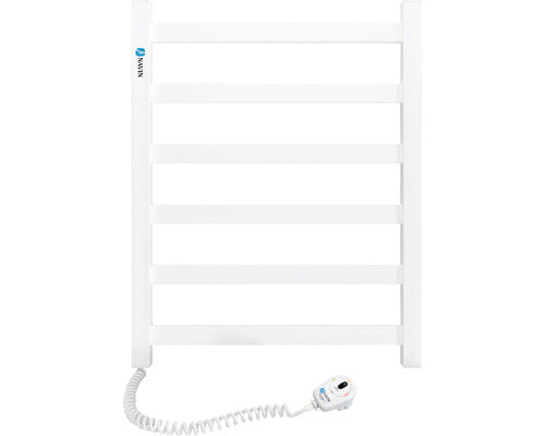 Radiator Baie Electric Navin Avangard 480x600 Mm 102w, Conexiune Stanga, Alb