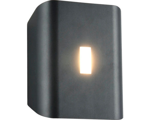 Aplica Cu Led Integrat Santerno 7, 5w 850 Lumeni, Lumina Reglabila, Pentru Exterior Ip54, Antracit