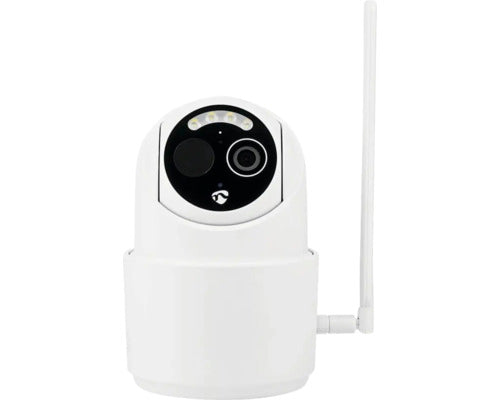 Camera De Supraveghere Nedis Smartlife Full Hd 1080p, Dual Audio, Pentru Exterior Ip65, Gsm 4g, Alba