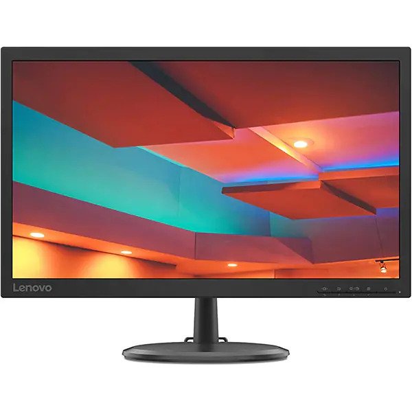 Monitor, Lenovo, D22-20, TN, 21.5", Full HD, 1920x1080, 75 Hz, 5 ms, HDMI, VGA, Negru