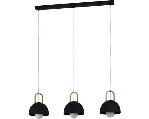 Lustra Calmanera, Negru/alama